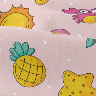 Crabs Playing On The Beach Modern Jersey