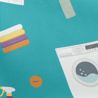 Colorful Clothes Washing Machi Pongee
