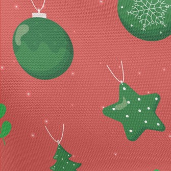 Christmas Tree Ball Ornament Pongee