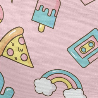 Pizza Donut Popsicles Pongee