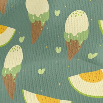 Melted Melon Ice Cream Stretch Jersey