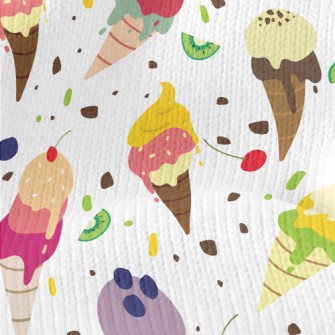 Colorful And Delicious Ice Cre Stretch Jersey