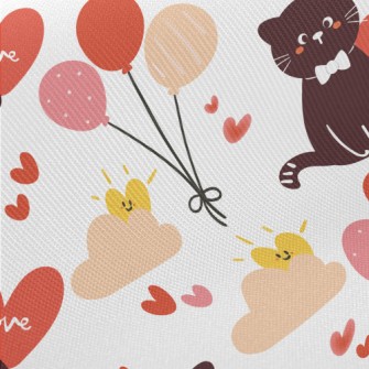 Bow Cat Midweight Cotton Poplin