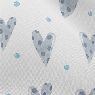 Decorative Love Hearts Chiffon