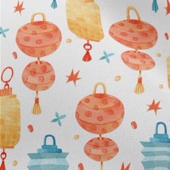 Watercolor Classic Lantern Chiffon