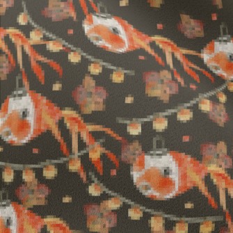 Goldfish Shaped Lantern Chiffon