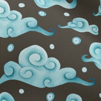 Chinese Wind And Cloud Chiffon