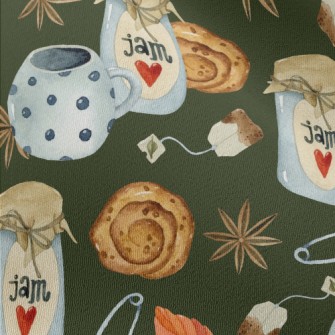 Jam Tea Bag Bread Chiffon