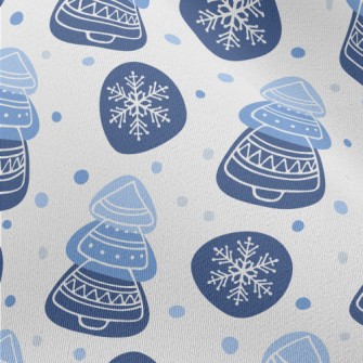 Line Snowflake Christmas Tree Chiffon