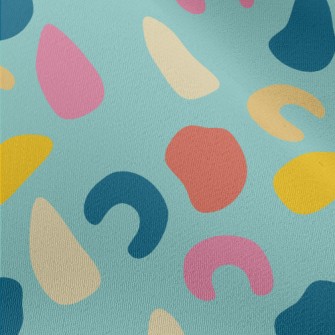 Odd-shaped Color Blocks Chiffon