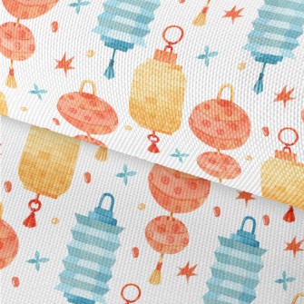 Watercolor Classic Lantern Waterproof Oxford