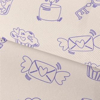 Love Jar Envelope Key Waterproof Oxford