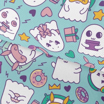 Cute Funny Ghost Waterproof Oxford