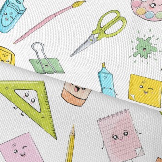 Scissors, Triangle Ruler, Stat Waterproof Oxford