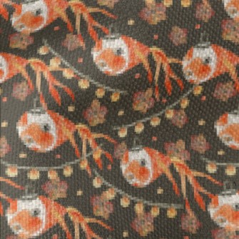 Goldfish Shaped Lantern Waterproof Canvas