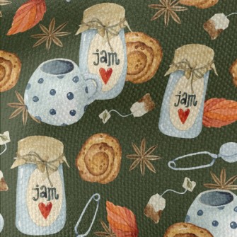 Jam Tea Bag Bread Waterproof Canvas