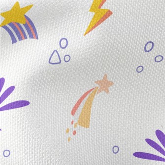 Small Cute Shooting Star Waterproof Canvas