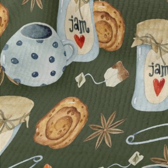 Jam Tea Bag Bread Terry