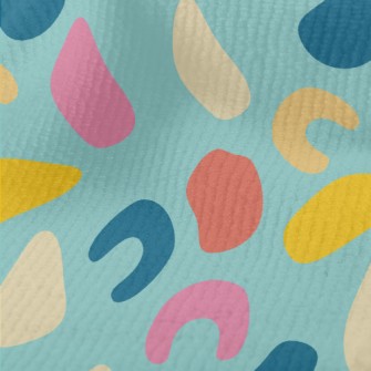 Odd-shaped Color Blocks Terry