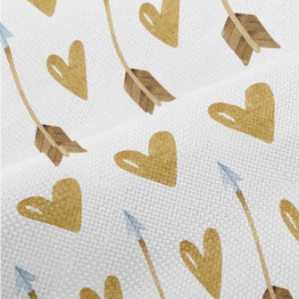 Gold Heart Arrow Performance Linen