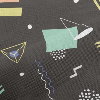 Triangle Block Geometry Performance Linen