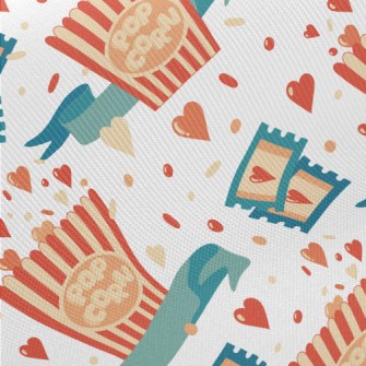 Lover Movie Popcorn Twill