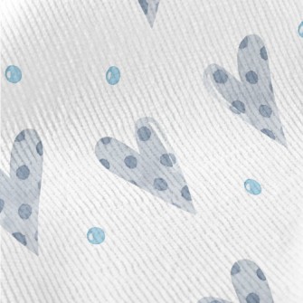 Decorative Love Hearts Standard Corduroy