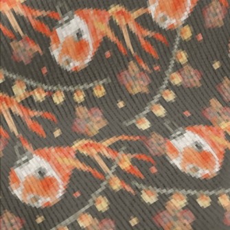 Goldfish Shaped Lantern Standard Corduroy