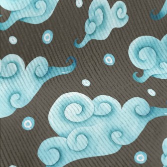 Chinese Wind And Cloud Standard Corduroy