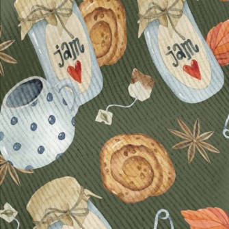 Jam Tea Bag Bread Standard Corduroy