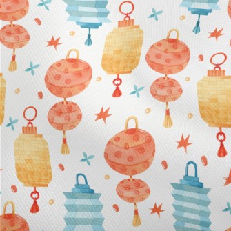 Watercolor Classic Lantern Dobby