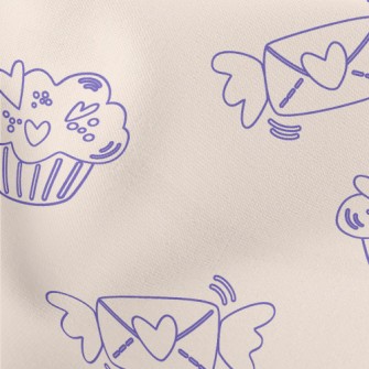 Love Jar Envelope Key Stretch Ponte