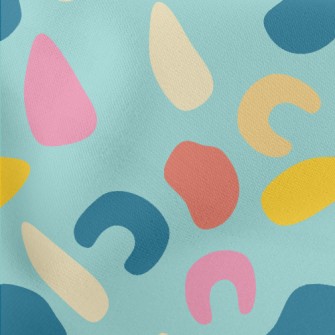 Odd-shaped Color Blocks Stretch Ponte