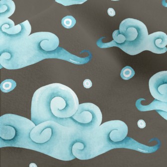 Chinese Wind And Cloud Micro Fleece