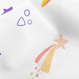 Small Cute Shooting Star Micro Fleece