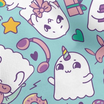 Cute Funny Ghost Micro Fleece