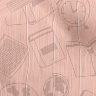 Book Alarm Clock Globe Micro Fleece