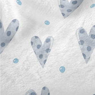 Decorative Love Hearts Minky