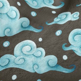 Chinese Wind And Cloud Minky