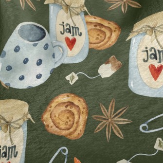 Jam Tea Bag Bread Minky