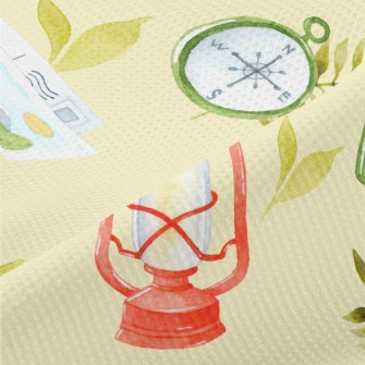 Camping Light Compass Piqué