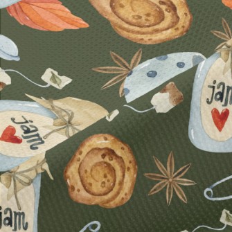 Jam Tea Bag Bread Piqué