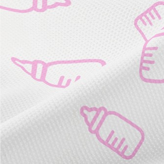 Two-color Baby Bottle Piqué