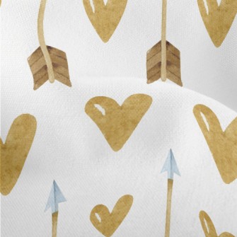 Gold Heart Arrow Lightweight Performance Linen