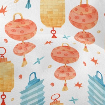 Watercolor Classic Lantern Lightweight Performance Linen