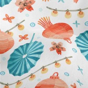 Retro Two-color Paper Lantern Lightweight Performance Linen