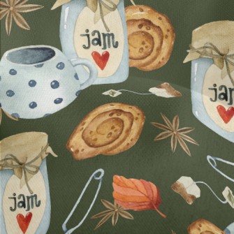 Jam Tea Bag Bread Lightweight Performance Linen