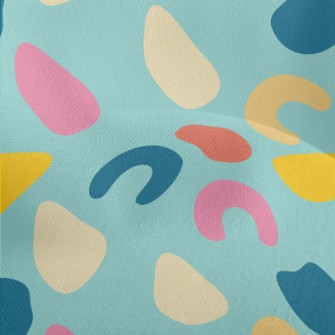 Odd-shaped Color Blocks Lightweight Performance Linen