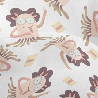 Tongue Sticking Out Big Eyes G Lightweight Performance Linen