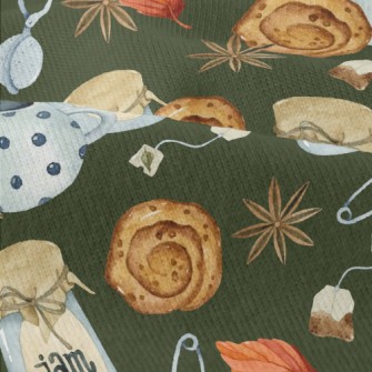 Jam Tea Bag Bread Modern Jersey